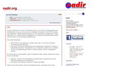 Desktop Screenshot of nadir.org