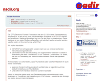Tablet Screenshot of nadir.org